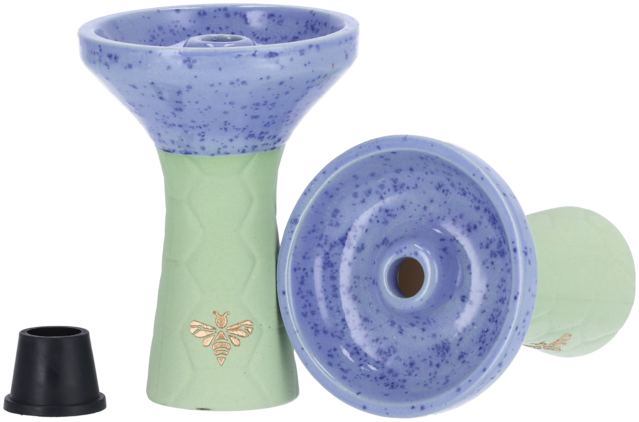 Bee-Hookah-Olive-Half-Glazed-Light-Blue-Dark-Blue_1.jpg