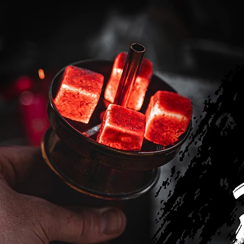 Shisha Naturkohle Angezundet