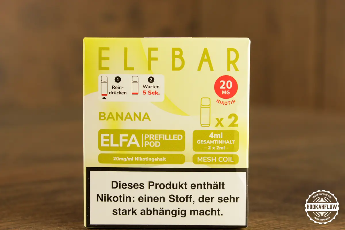 Elfbar ELFA Pod - Banana, 2 Stück