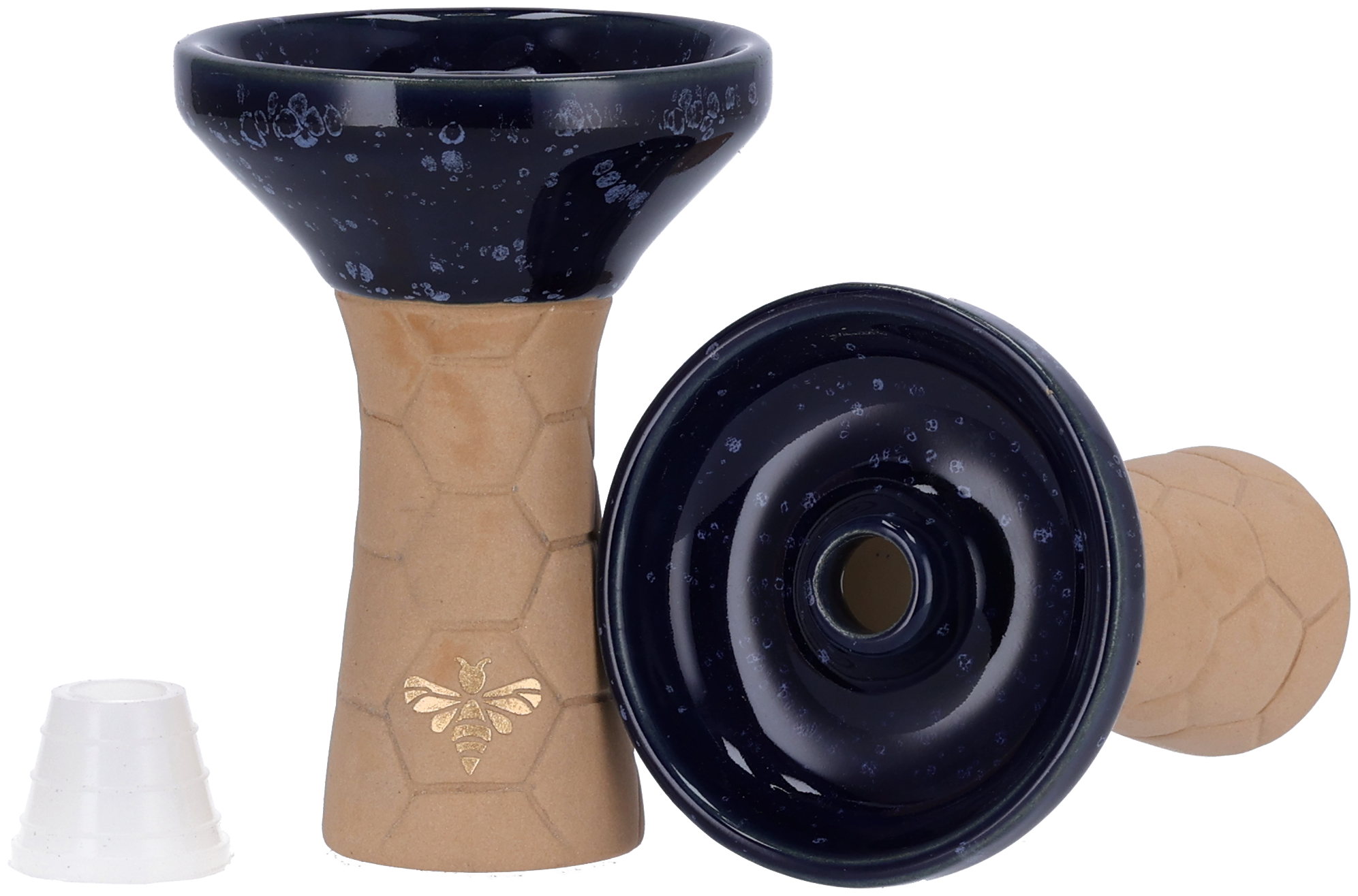 Bee-Hookah-Light-Brown-Half-Glazed-Dark-Blue_1.jpg