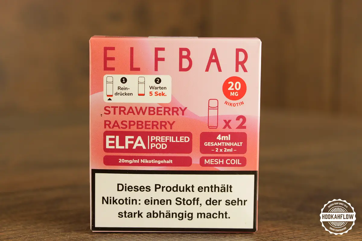 Elfbar ELFA Pod - Strawberry Raspberry, 2 Stück