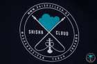 Shisha Cloud Hoody Blau, L