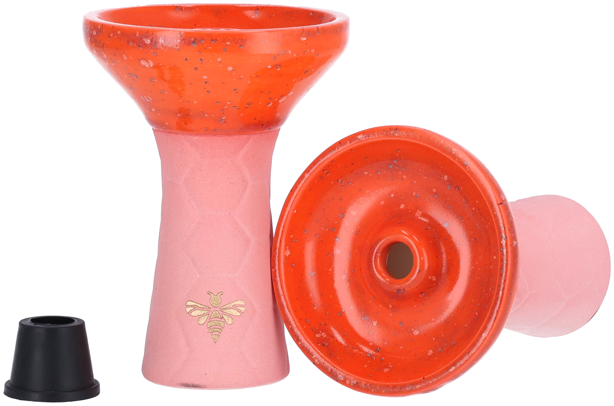 Bee-Hookah-Pink-Half-Glazed-Orange-Black_1.jpg