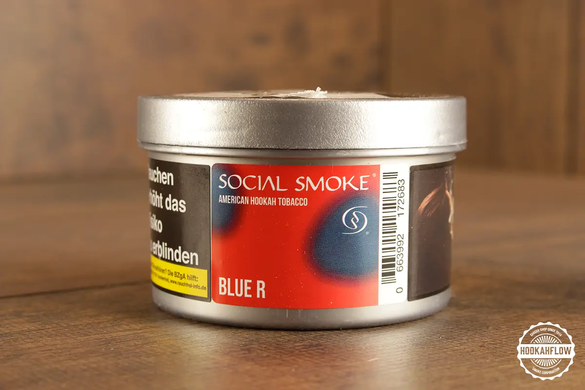 Social Smoke - Blue Raspberry, 200g