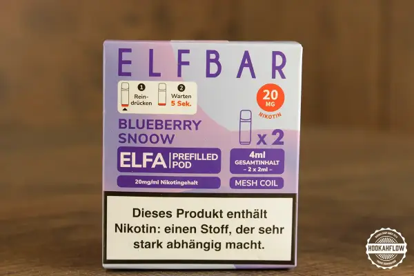 Elfbar ELFA Pod Blueberry Snoow 2 Stück.webp